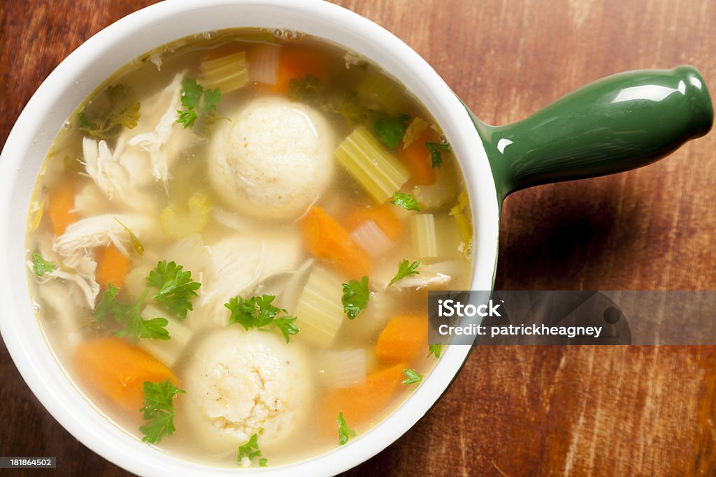 Sopa de bola de Matzo - Foto de stock de Calor royalty-free