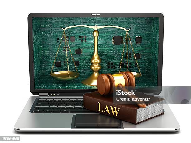 디지탈 관계법 사법 제도에 대한 스톡 사진 및 기타 이미지 - 사법 제도, 인터넷, 지적 재산