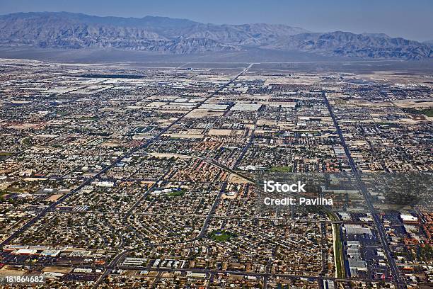 Arial View Of Northern Las Vegas Nevada Usa Stock Photo - Download Image Now - Las Vegas, Nevada, North