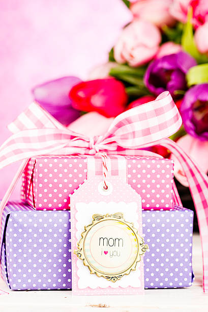 istock Gifts and Flowers For Mom 181864787
