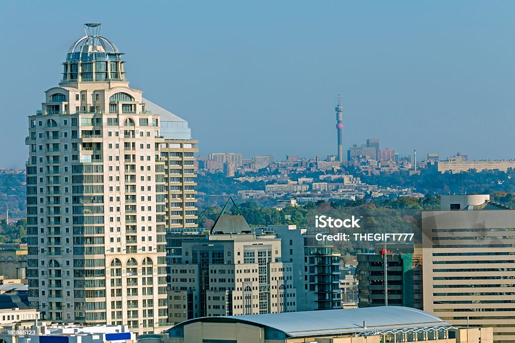 Sandton cidade Joanesburgo - Royalty-free Sandton Foto de stock