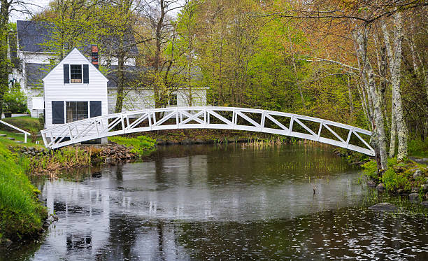istock Spring Rain in Somesville 181865328