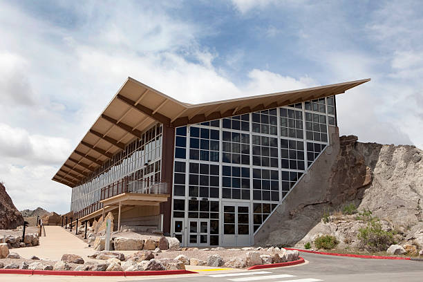 Wendover, Utah, USA – August 26, 2025: Decommissioned hangars at the historic Wendover Airfield in the Utah desert.