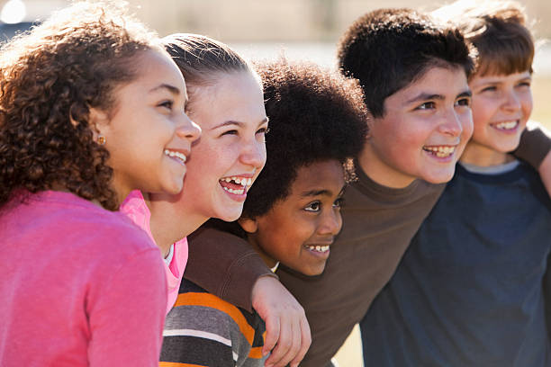istock Group of childen 181866437
