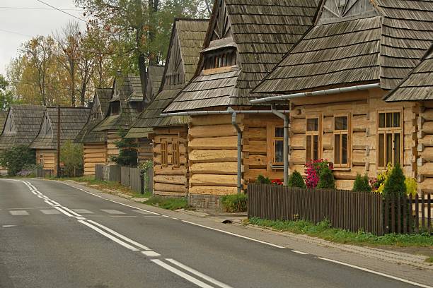 istock Architecture, wooden highland cottage 181866647