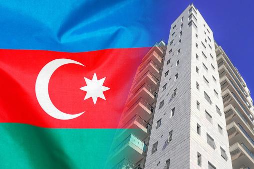 image of the national flag of Azerbaijan