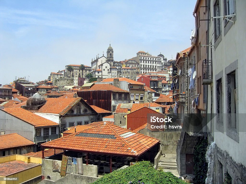 Cityspace порту (Португалия) - Стоковые фото Антиквариат роялти-фри