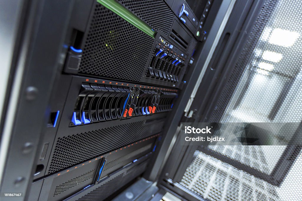 Server Rack - Lizenzfrei Big Data Stock-Foto