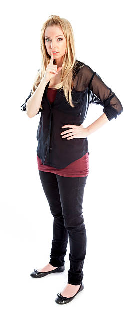 istock Attractive blond caucasian girl 181867819