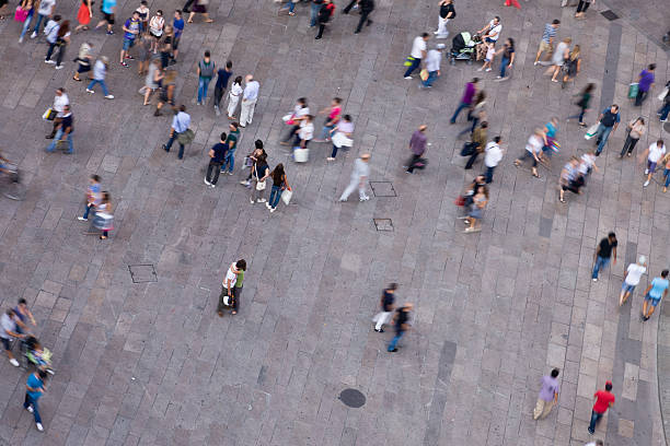 istock Many People on a Pubilc Place 181868361