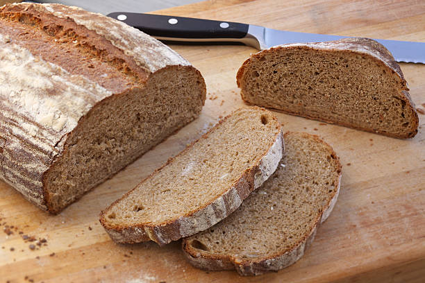 rustique du pain - country bread photos et images de collection