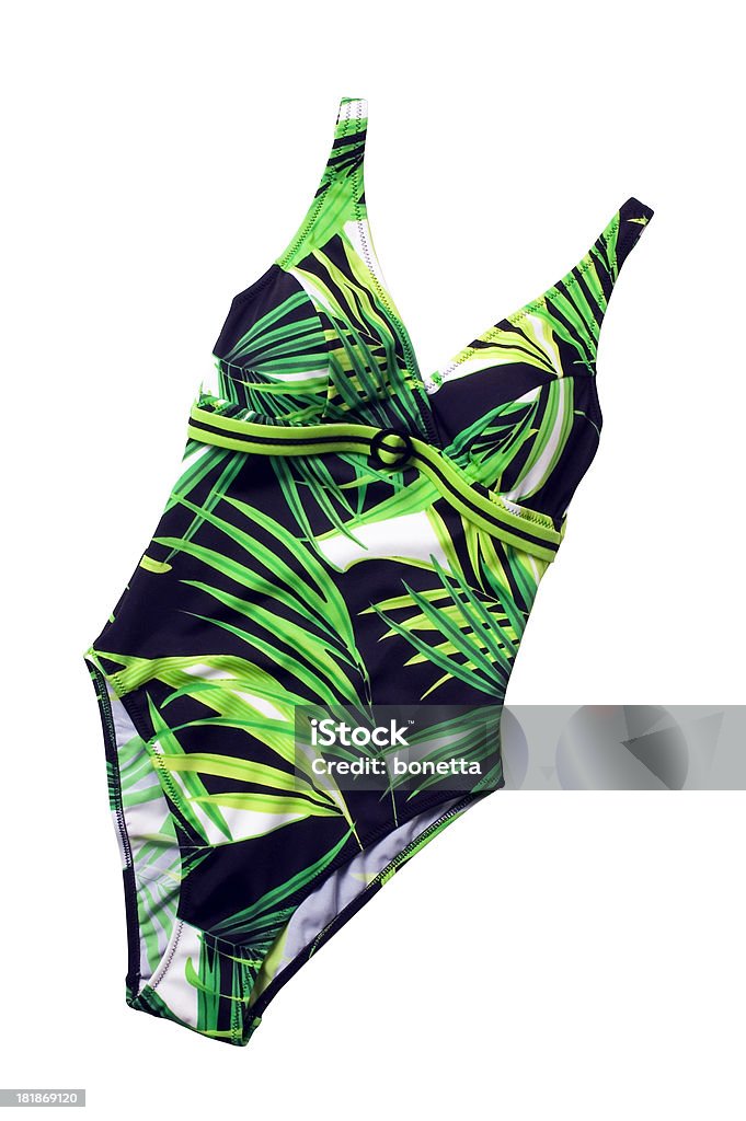 swimsuit swimsuit (isolated with clipping path over white background) Swimwear Stock Photo