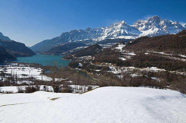 Cтоковое фото Зимние Пиренеи в Valle de Tena, Арагон