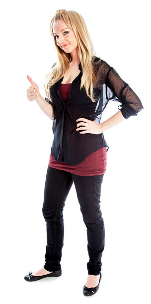 istock Attractive blond caucasian girl 181869482