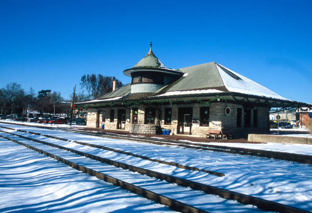 Trains - Kirkwood Station After Snow - 2006