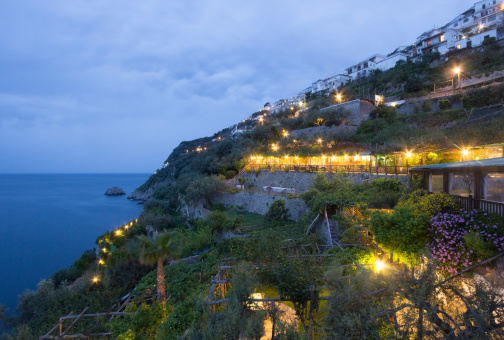 Praiano on the Amalfi Coasty, Italy