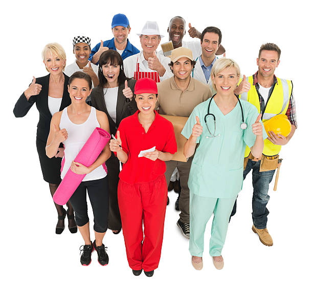 istock Group of People - Different Trades 181870037