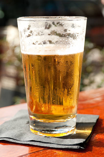istock Fresh Pint of Beer 181871008
