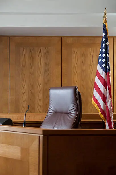 Photo of Courtroom Bench