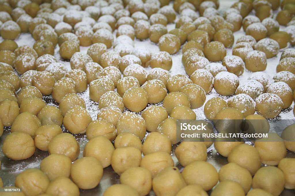 Coconut Balls  Baking Stock Photo