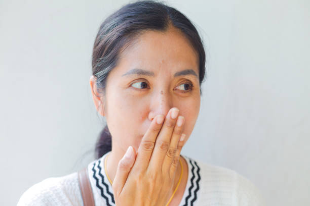 istock Happy surprised  thai woman 1818716958