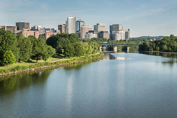 Rosslyn Virginia Viewed from Arlington Memorial Bridge