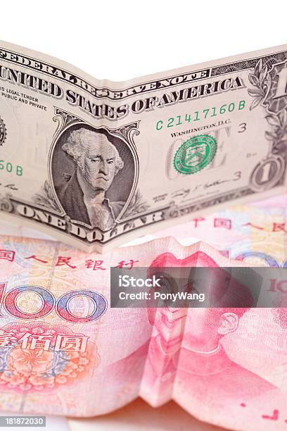 Dinero Concepto De Negocios Para China Y Estados Unidos Foto de stock y más banco de imágenes de Actividades bancarias