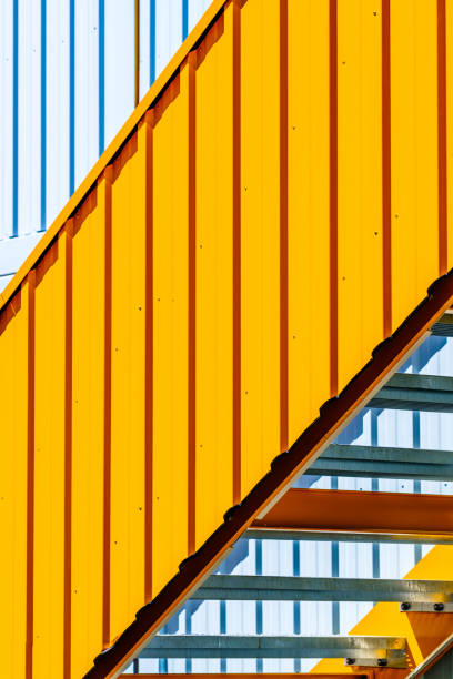 istock metal stairway at a container 1818723958