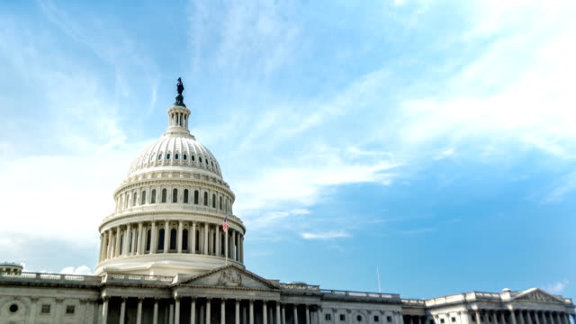 US Capitol Building / Congress Washington DC Time-Lapse
