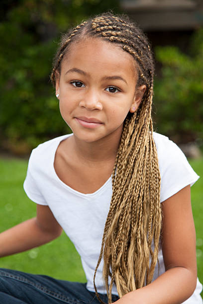 istock Beautiful African American 6 year old 181874831