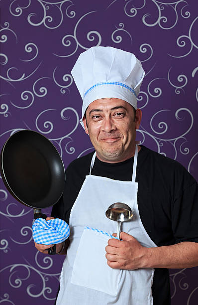 istock Portrait of happy smiling cook 181874995