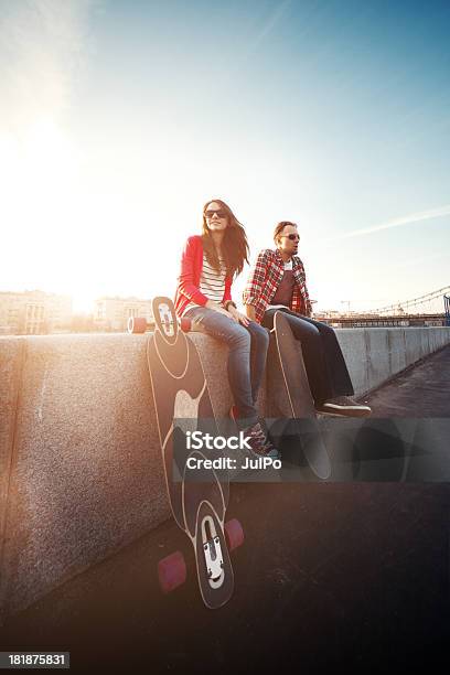 Longboarding Stock Photo - Download Image Now - Activity, Adolescence, Adult