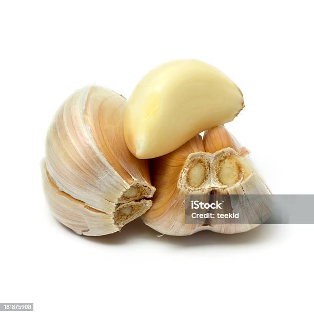 Garlic Stock Photo - Download Image Now - Clipping Path, Close-up, Clove - Spice
