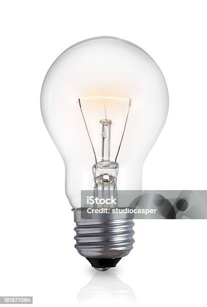 電球 - 電球のストックフォトや画像を多数ご用意 - 電球, 白背景, ひらめき