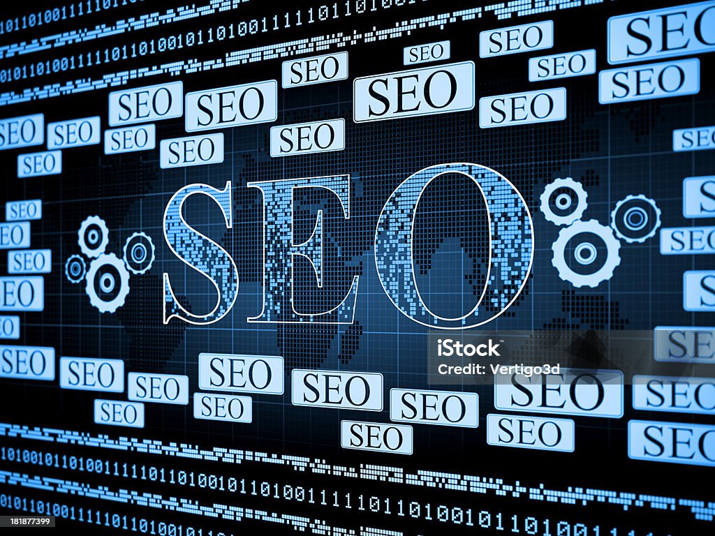 searh motor optimización SEO - Foto de stock de Tráfico libre de derechos