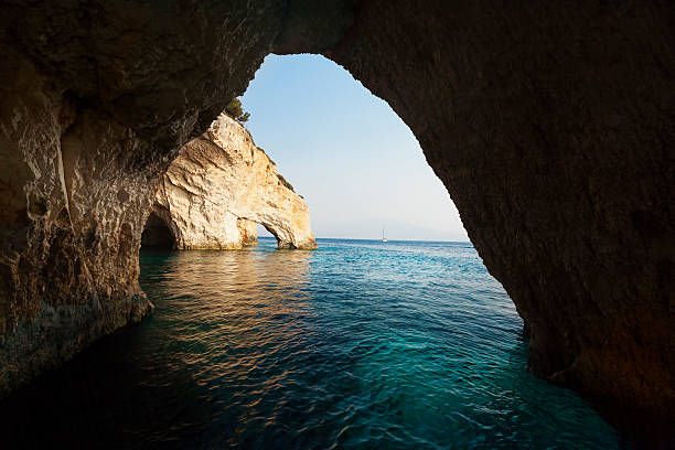 istock Blue caves on Zakinthos 181877679