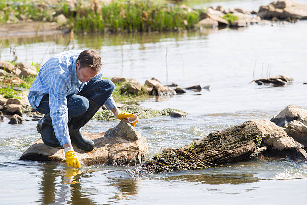 istock Hydro biologist testing quality of water 181877760