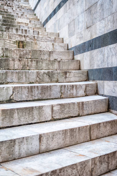 istock Marble stairs in Siena 181877959