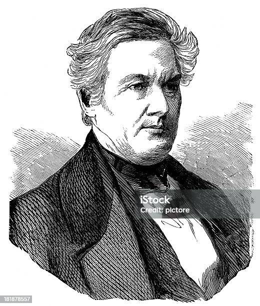 Millard Fillmore 13 Presidente Dos Eua - Arte vetorial de stock e mais imagens de Millard Fillmore - Millard Fillmore, Adulto, Cultura Americana