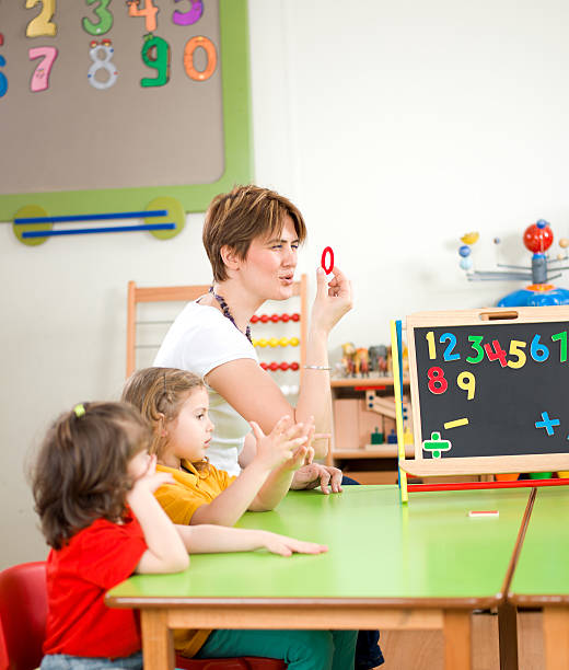 istock Preschooler and Teacher 181878939