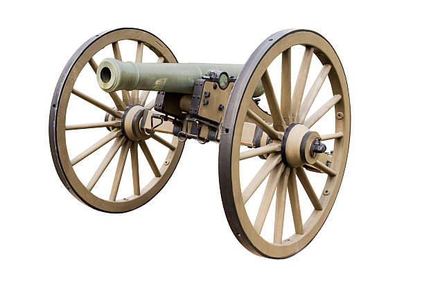 Historic Civil War Cannon located at Kennesaw Mountain Georgia