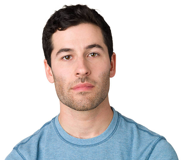 istock Casual Young Man Blank Expression Portrait 181879665