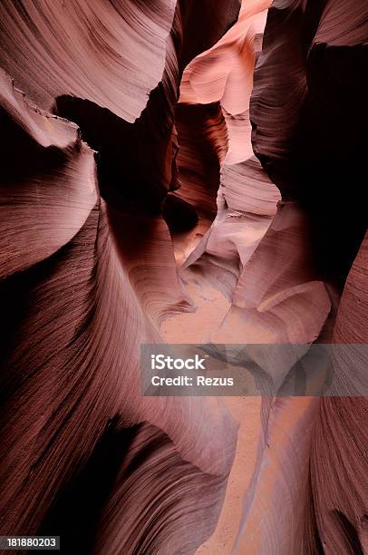 Abstrato Paisagem De Lower Antelope Canyon Arizona Eua - Fotografias de stock e mais imagens de Abstrato