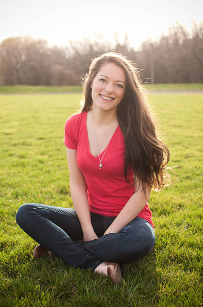 istock Beautiful Young Adult in Spring 181880498