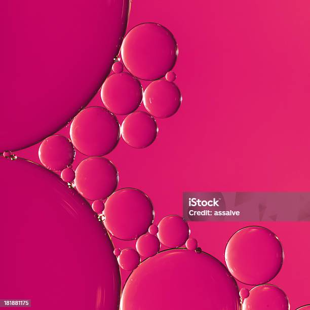 Pink Drops Stock Photo - Download Image Now - Pink Color, Cooking Oil, Crude Oil
