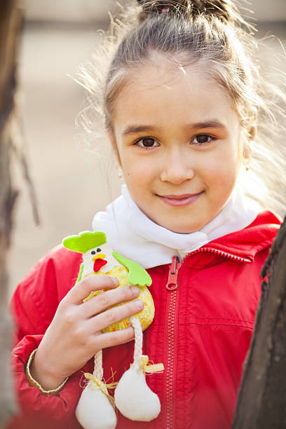 istock Little girl outdoors in early spring 181881333