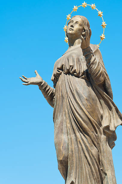 istock Assumption of Mary Statue 181881351
