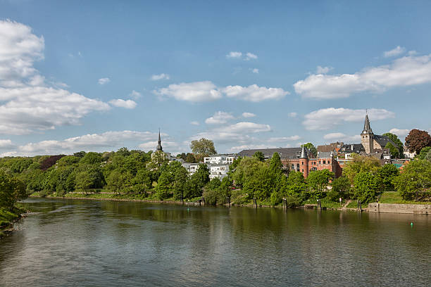 istock Kettwig at river Ruhr 181881623