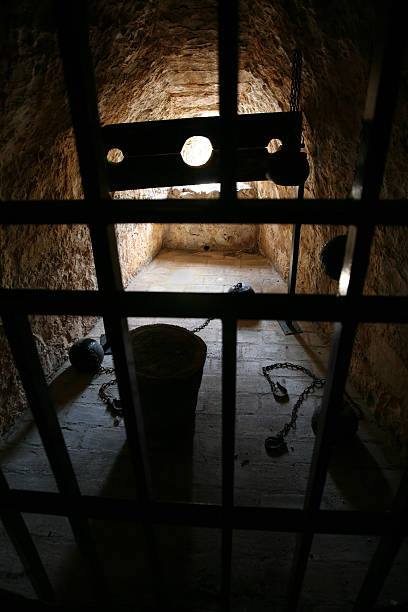 늙음 프리즌 - alcatraz prison 뉴스 사진 이미지