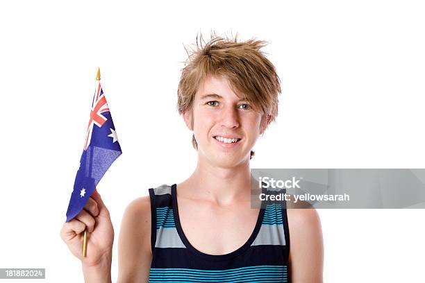 Lato Teen Chłopiec - zdjęcia stockowe i więcej obrazów Australia - Australia, Białe tło, Blond włosy